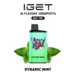 IGET BAR PRO 10,000 Puffs – Dynamic Mint