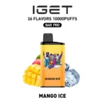 IGET BAR PRO 10,000 Puffs – Mango Ice
