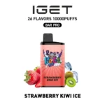 IGET BAR PRO 10,000 Puffs – Strawberry Kiwi Ice