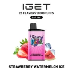 IGET BAR PRO 10,000 Puffs – Strawberry Watermelon Ice