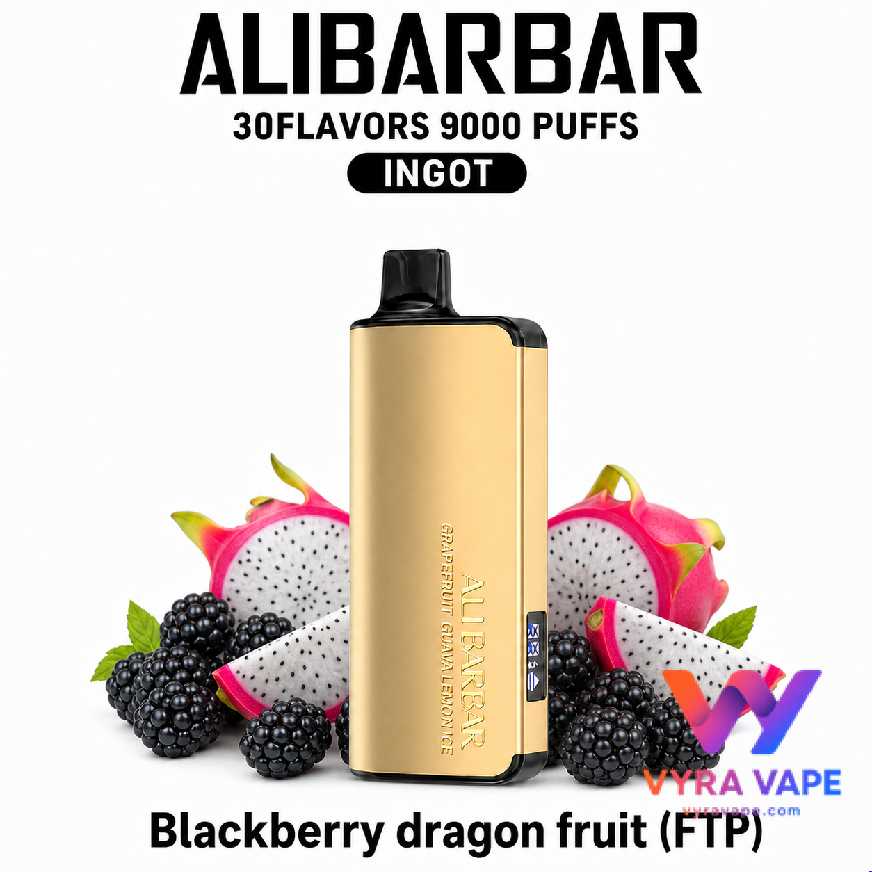 alibarbar-blackberry-dragon-fruit-ftp ALIBARBAR INGOT 9000 — Blackberry Dragon Fruit - Image 1