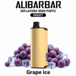 ALIBARBAR INGOT 9000 — Grape Ice