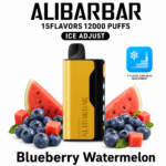 ALIBARBAR ICE ADJUST 12000 Puffs – Blueberry Watermelon