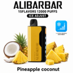 ALIBARBAR ICE ADJUST 12000 Puffs – Pineapple Coconut