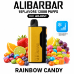 ALIBARBAR ICE ADJUST 12000 Puffs – Rainbow Candy