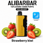 ALIBARBAR ICE ADJUST 12000 Puffs – Strawberry Kiwi