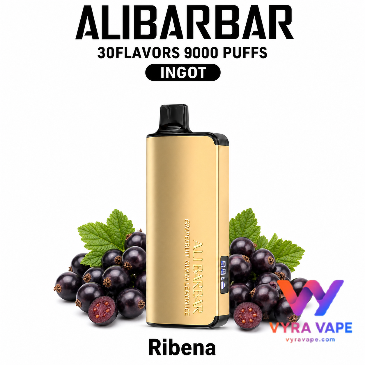 alibarbar-ribena ALIBARBAR INGOT 9000 — Ribena - Image 1