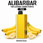 ALIBARBAR TEQ 12000 Puffs – Banana Buzz