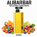 ALIBARBAR TEQ 12000 Puffs – Skittles