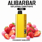 ALIBARBAR TEQ 12000 Puffs – Strawberry Bubblegum