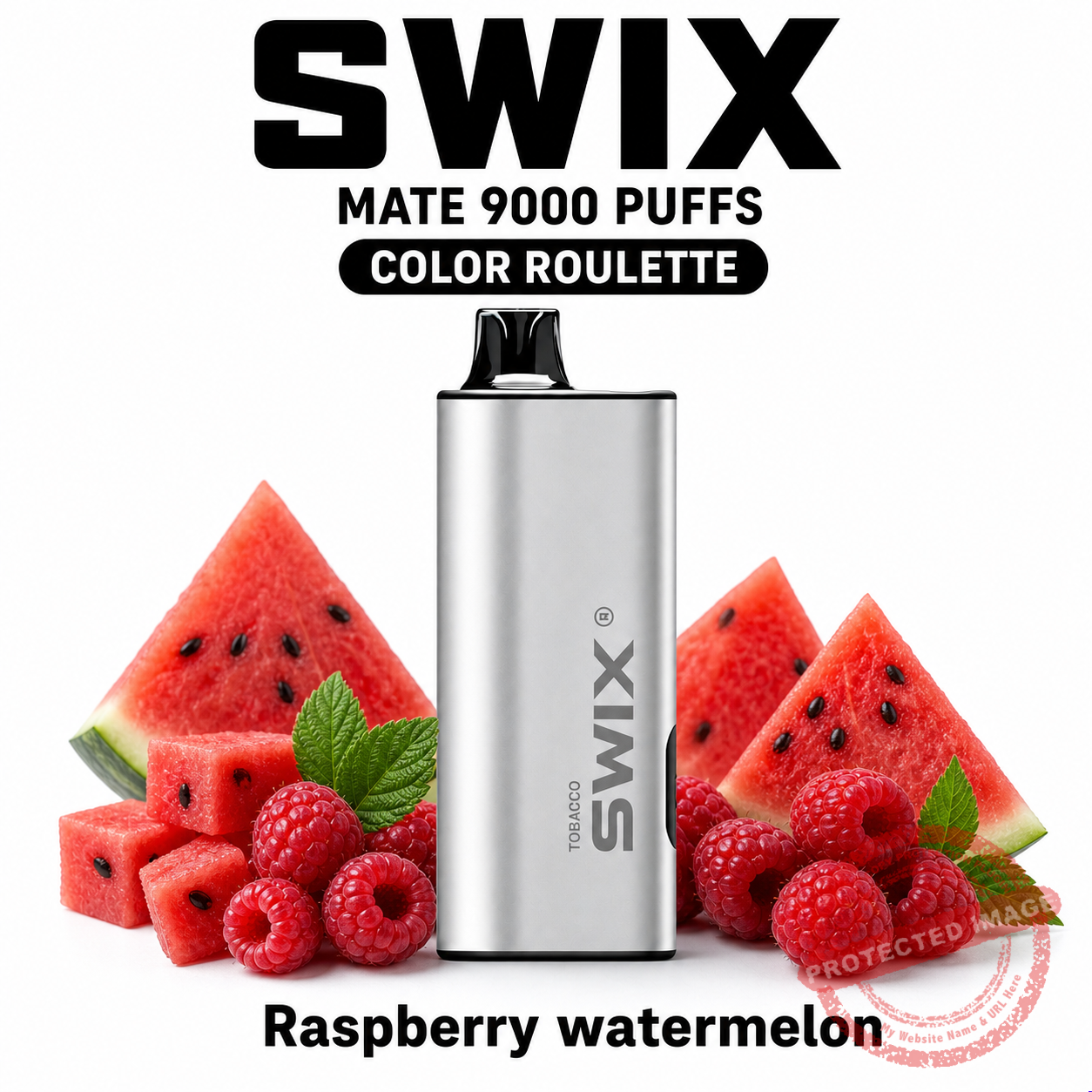 swix-color-roulette-raspberry-watermelon SWIX MATE 9000 Puffs – Raspberry Watermelon - Image 1