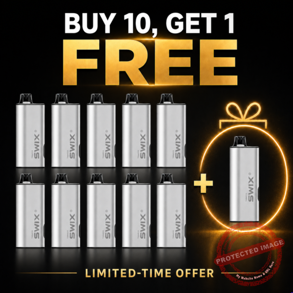 SWIX MATE 9000 Puffs — Buy 10 Get 1 Free