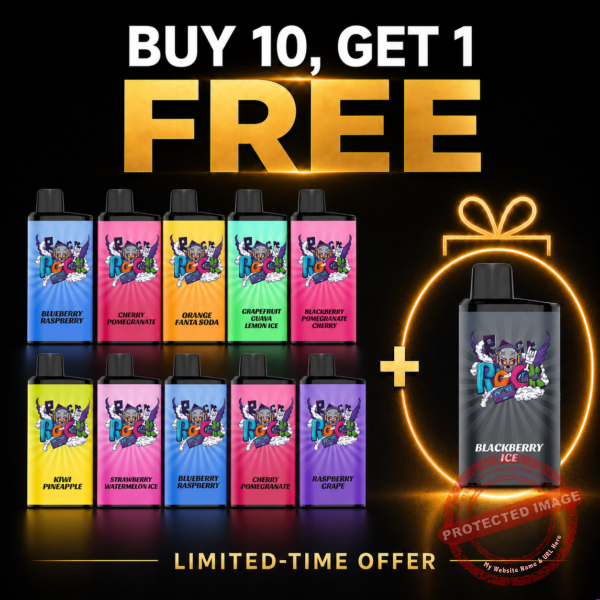 IGET BAR PRO 10,000 Puffs — Buy 10 Get 1 Free